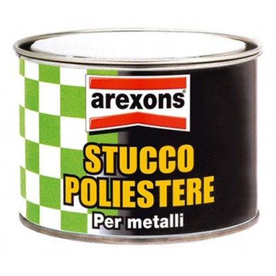 AREXONS STUCCO POLIESTERE P/METALLI 800 G