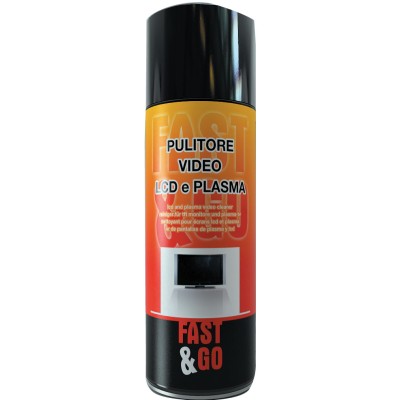 FASTGO PULITORE VIDEO LCD E PLASMA 400 ML