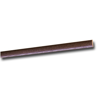 CORNICE P/PARATI 4,5X14 LISCIA 200 CM NOCE SCURO
