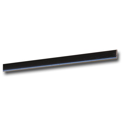CORNICE P/PARATI 4,5X14 LISCIA 200 CM NERO