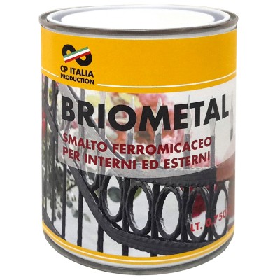 SMALTO MICACEO FINE BRIOMETAL GRIGIO GRAFITE 0,750
