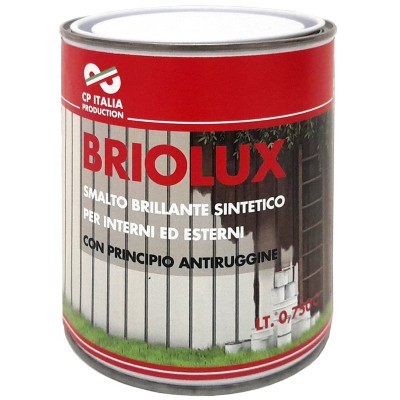 SMALTO BRIOLUX 0,375 L GRIGIO ACCIAIO 697