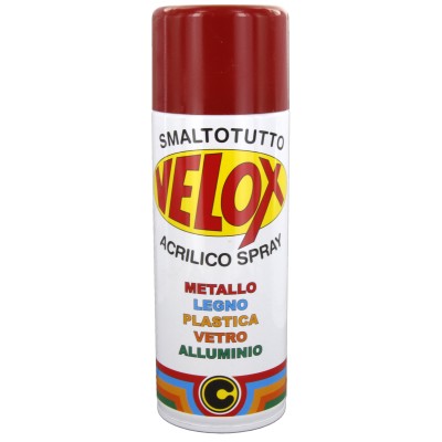 VELOX SPRAY ACRILICO ROSSO RUBINO RAL 3003