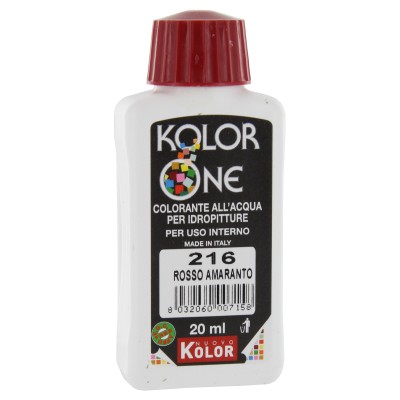 COLORANTE KOLOR ONE 20 ML ROSSO AMARAN 216