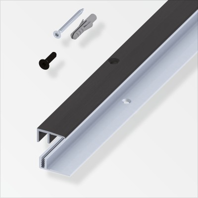 RACCORDO BALCONE P/PARQUET NERO SPAZZ. 100CM