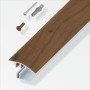 TERMINALE A SCIVOLO P/PARQUET NOCE NAT. 100 CM