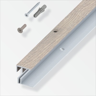 RACCORDO BALCONE P/PARQUET ROVERE GRIGIO 100CM