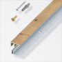 RACCORDO BALCONE P/PARQUET ROVERE NAT. 100CM