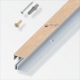 RACCORDO BALCONE P/PARQUET ROVERE BEIGE 100CM