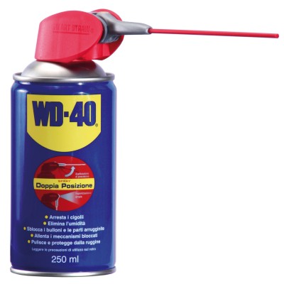 SBLOCCANTE WD40 250 ML DOPPIA POSIZ COD.39490