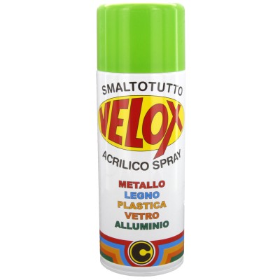 VELOX SPRAY ACRILICO VERDE GIALLO RAL 6018