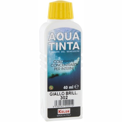 AQUATINTA P/INTERNI 40 ML GIALLO BRILLANTE 302