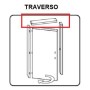R TRAVERSO BATTENTE PORTA MICROTEC BIANCO 210X70