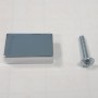 R MANIGLIETTA X  MOBILE BIANCO LACC. 3A+1C CM.77X34X183H