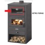 R VETRO FORNO X STUFA A LEGNA C/FORNO MOD. BLIST BR