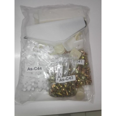 R RICOVERO ATTREZZI LAMIERA (KIT MONTAGGIO)