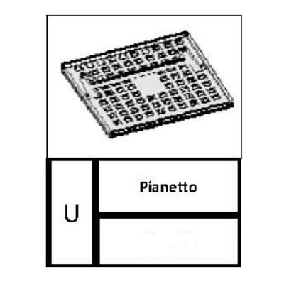 R ARMADIO SPOGLIATOIO 2 POSTI-(PIANETTO U)