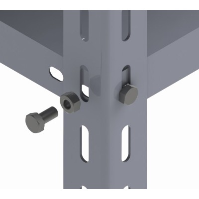 SC BULLONI ZINCATI P/SCAFFALATURA 30 PZ