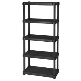 SCAFFALE RESINA 5 RIPIANI 80X30XH188 CM SCAFFALE RESINA 5 RIPIANI 80X30XH188 CM