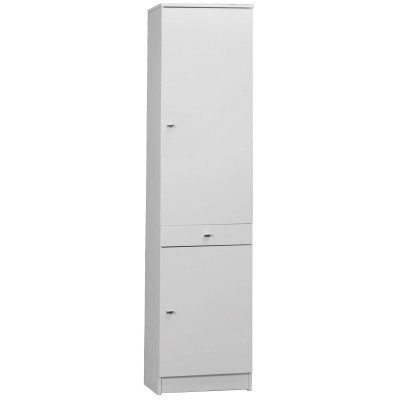 MOBILE 2 ANTE + 1 CASSETTO 46X34X183 BIANCO LACC. 452TL
