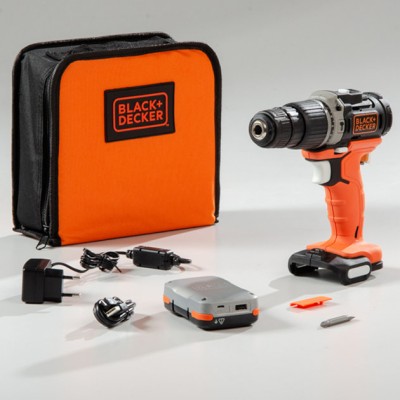 B+D TRAPANO C/PERC BDCHD12S1-QW 12V 2 VELOCITA