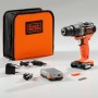 B+D TRAPANO C/PERC BDCHD12S1-QW 12V 2 VELOCITA