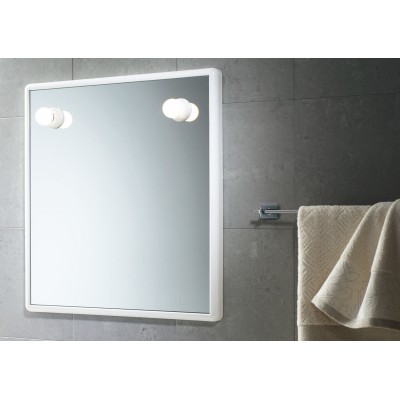 GEDY 8001 SPECCHIO C/LUCI 55X60 CM BIANCO
