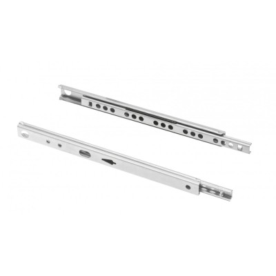 GUIDA P/CASSETTI ACCIAIO 17 MM 25 CM PORT 10 KG