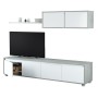 KIT PARETE ATTREZZATA ALIDA 41X200XH43 CM BCO CEM.