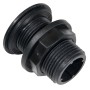 RACCORDO DIRITTO NYLON P/CASSONI 1.1/4 M