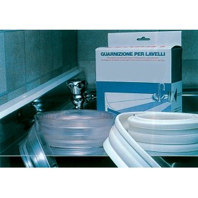 GUARNIZIONE P/LAVELLO ROTOLO 25 M BIANCO** GUARNIZIONE P/LAVELLO ROTOLO 25 M BIANCO**
