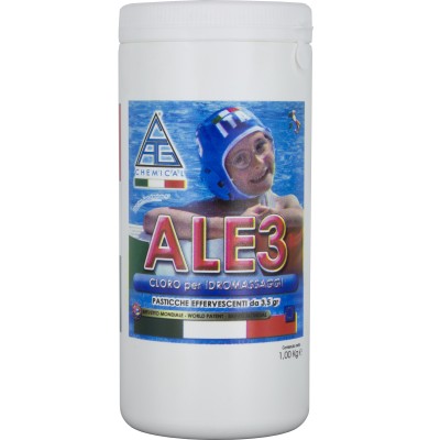 CLORO P/PISCINA PASTIGLIE  3G EFFERVESC ALE3 1 KG