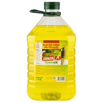 OLIO ALLA CITRONELLA 5 L P/LAMPADE E TORCE