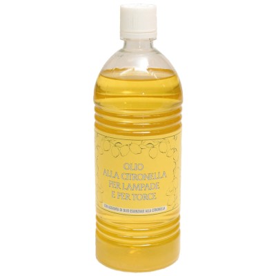 OLIO P/FIACCOLE ALLA CITRONELLA 1 L  USO ESTERNO