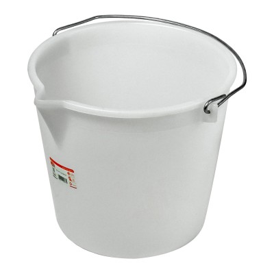SECCHIO ALIMENTARE C/BECCO 17 L BIANCO