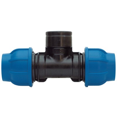 RACCORDO POLIPROP TEE F D 25 X 3/4 X 25 MM*