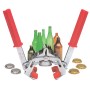 TURABOTTIGLIE A 2 MANI TAPPI CORONA D 26 MM