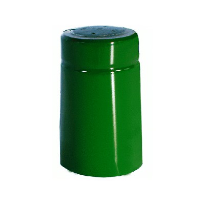 CAPSULA TERMORETRAIBILE PVC D 31X55 VERDE 100 PZ