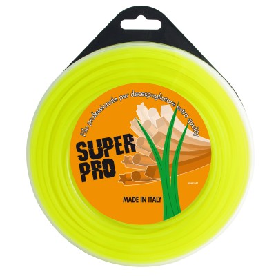 FILO NYLON PROFESSIONAL TONDO 2,4MMX90M VERDE