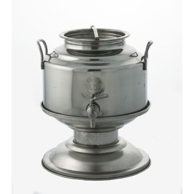FUSTO OLIO ACCIAIO INOX AISI 304  5 L C/BASE