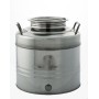 CONTENITORE ACCIAIO INOX PER OLIO 30 L