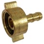 GIRELLO C/PORTAGOMMA OTTONE 1/4 X 8 MM.*