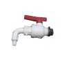 RUBINETTO P/BOTTI A SFERA NYLON 3433 F 3/4 X 25*