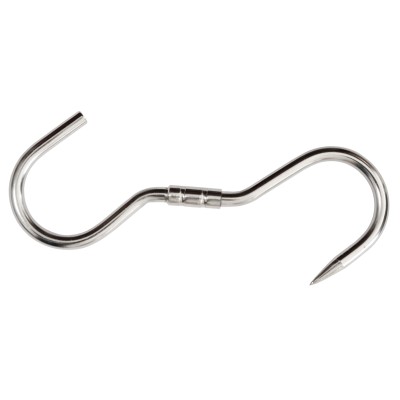 GANCIO INOX P/MACELLAIO GIREVOLE 240 X 10 MM