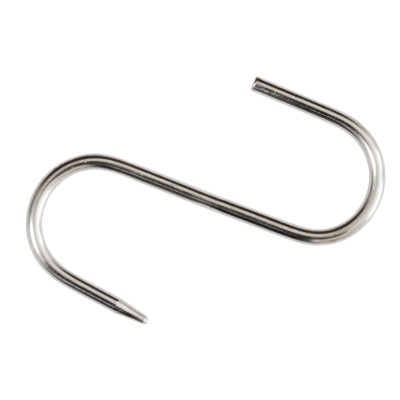 GANCIO INOX P/MACELLAIO  60 X 3 MM