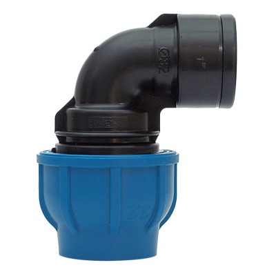 RACCORDO POLIPROP GOMITO F D 25 MM X 3/4*