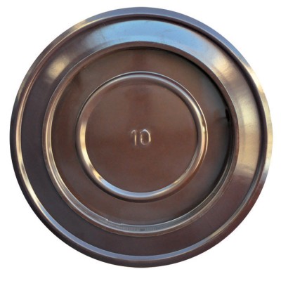 ROSONE P/TUBO DI STUFA D 13 CM MARRONE