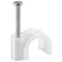 FISSACAVI PVC C/CHIODO  5 MM CONF. 100 PZ