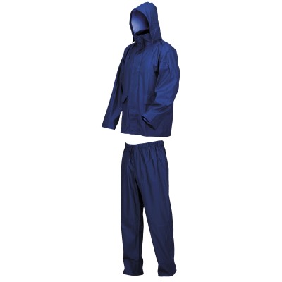 COMPLETO IMPERMEABILE LLUVIA TG. XXL  BLU