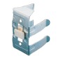 BS GANCIO ACCIAIO ZINCATO ZOCCOLO RESINA ALLUM. 8 PZ